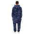 Snuggs Blanket Onesie Dark Blue Space